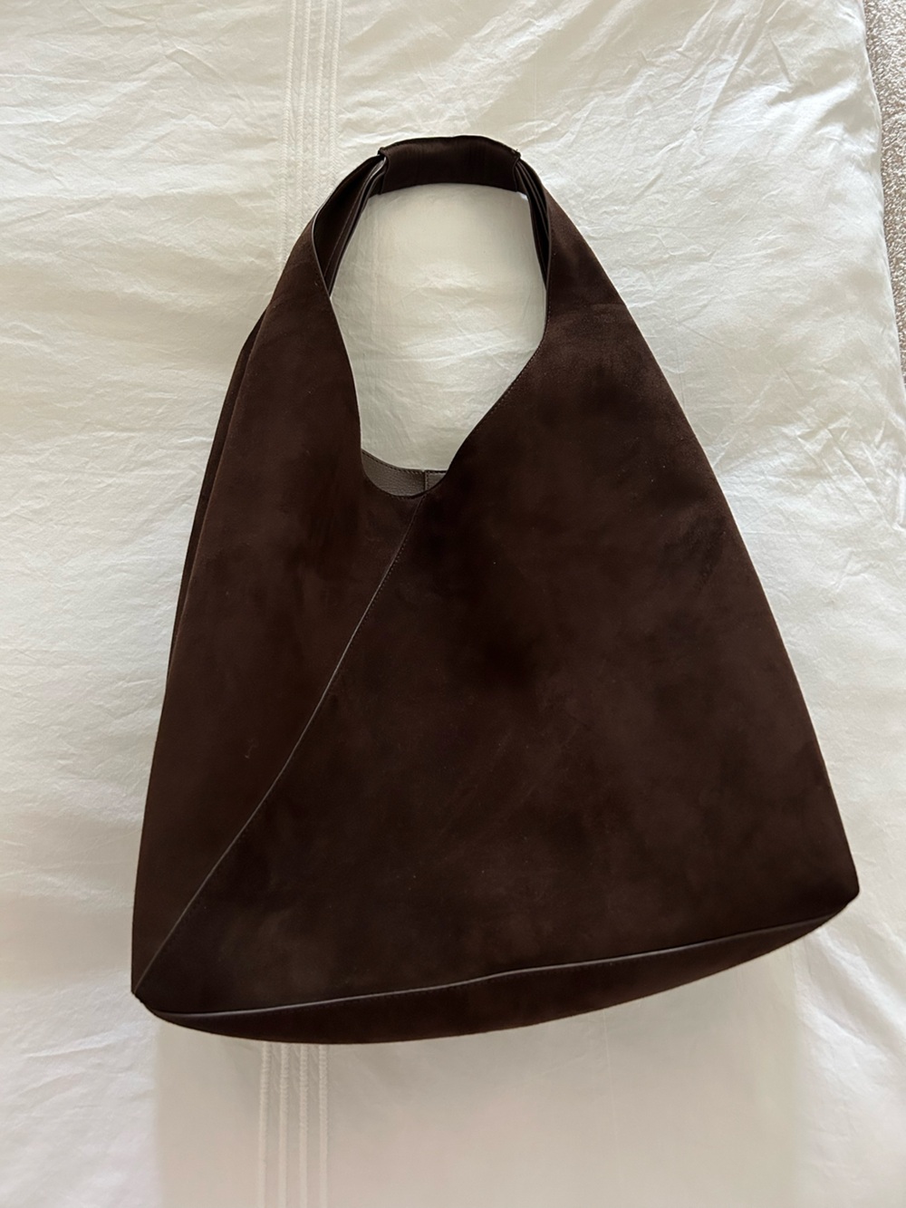 Banana Republic faux suede leather hobo 😎